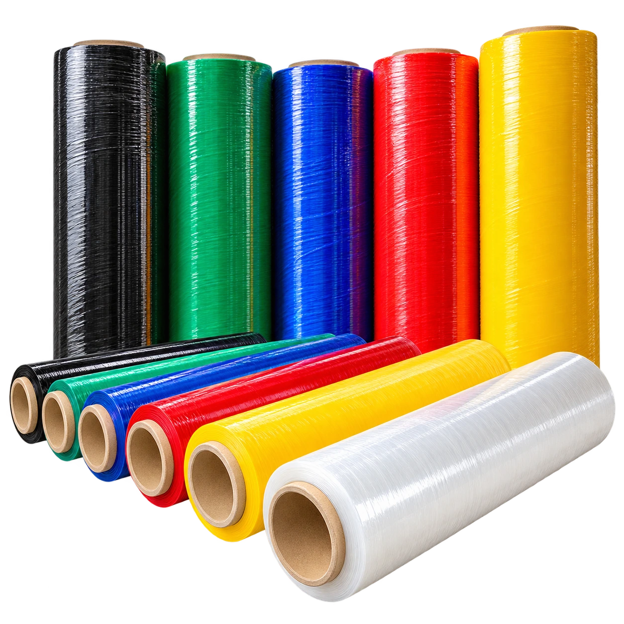 Stretch film de colores